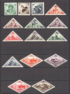 1936 Russia Tannu Tuva (Full Set, Canceled)