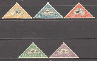 1924-25 Estonia Airmail (Perf, CV $10, Full Set, MNH)