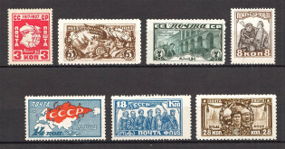 1927 USSR The 10th Anniversary of October Revolution 1917 (Full Set, MNH/MH)