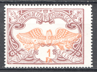 1902-06 Belgium Displaced Center