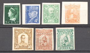 World Stamps Imperf Group (MH/MNH)