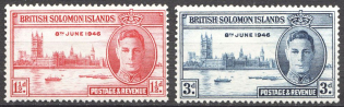 1946 Solomon Islands British Empire (Full Set)