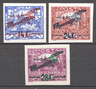 1920 Czechoslovakia Airmail CV $170 (Full Set)