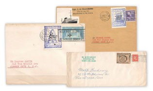 Chelm UDK Ukrainian Stamp on Canada Group of 3 Covers