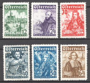 1933 Austria CV $480 (Full Set, MNH)