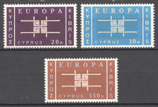 1963 Cyprus CV $150 (Full Set, MNH)