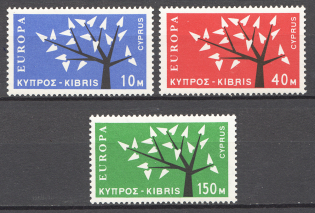 1963 Cyprus CV $190 (Full Set, MNH)