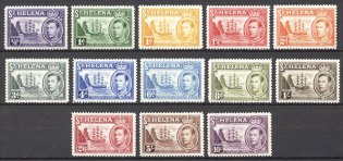 1938-44 St. Helena British Empire Ships CV 60 GBP