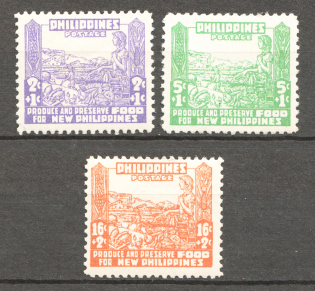 1942 Japanese Occupation of the Philippines CV $210 (Full Set)