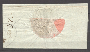 Letter to Leopoli (Lviv) with Royal Coat of Arms Imprint