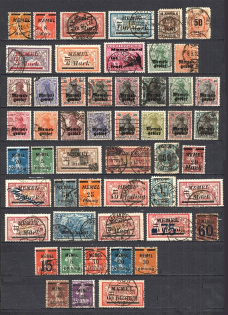 1923 Germany Klaipeda Memel Group (Canceled)