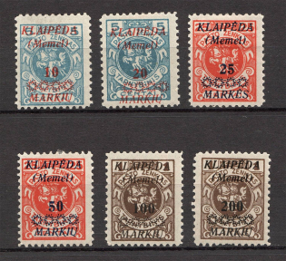 1923 Germany Klaipeda Memel (Full Set)