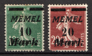 1922 Germany Memel (Full Set)