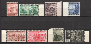 1943 Polish Government in Exile (Full Set, MNH)