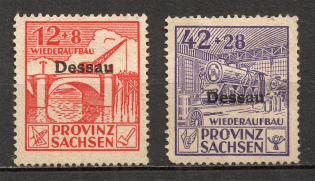 1946 Dessau Germany Local Post