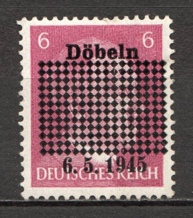 1945 Dobeln Germany Local Post (Full Set)