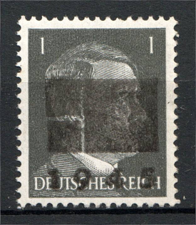 1945 Netzschkau-Reichenbach Germany Local Post 1 Pf (CV $520, Type IIa, MNH)