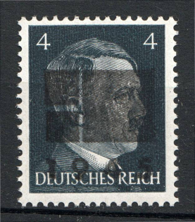 1945 Netzschkau-Reichenbach Germany Local Post 4 Pf (CV $100, Type IIa, MNH)