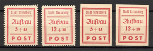 1946 Strausberg Germany Local Post