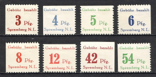 1946 Spremberg Germany Local Post (Perf, Full Set, MNH)