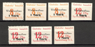 1946 Spremberg Germany Local Post (Full Set, MNH)
