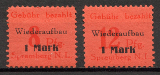 1946 Spremberg Germany Local Post (CV $80, Full Set)
