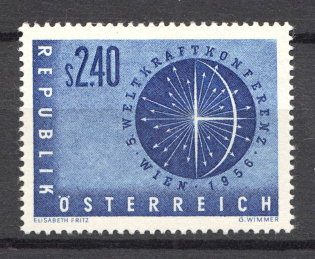 1956 Austria (CV $10, Full Set, MNH)