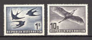1953 Austria Airmail (CV $85, MLH/MNH)