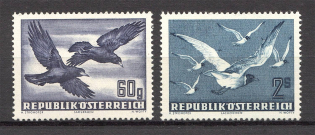 1950 Austria Airmail (CV $25, Full Set, MNH)