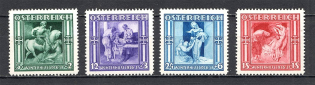 1936 Austria (CV $20, Full Set, MNH/MH)