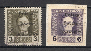 1918 Poland Jedrzejow Local Post (Canceled)