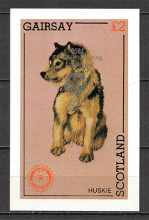 1998 Scotland Fauna Block (Inverted Overprint, MNH)