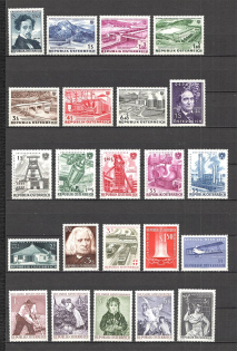 1961-65 Austria Collection (5 Scans, Full Sets, MNH)