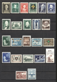 1951-55 Austria Collection (Full Sets, MNH)