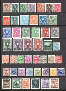 1945-46 Austria Collection (2 Scans, Full Sets, MNH)