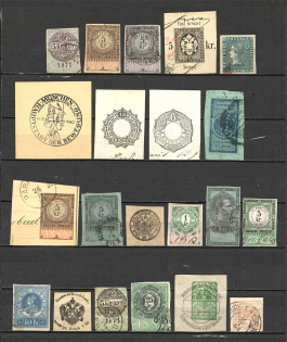 Europe Non-Postal Group of Stamps (Canceled)