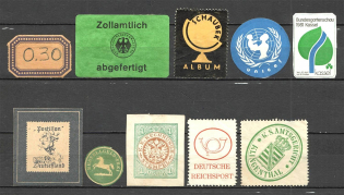 Germany Non-Postal Group of Stamps