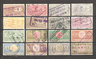 Germany Reich Freight Stamps (Canceled)
