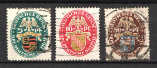 1926 Germany Third Reich (CV $180, Canceled)