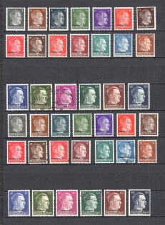 1941-43 Reich Occupation (Full Sets, MH/Canceled)