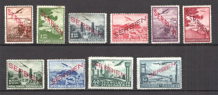 1941 Germany Occupation of Serbia (CV $260, Full Set)