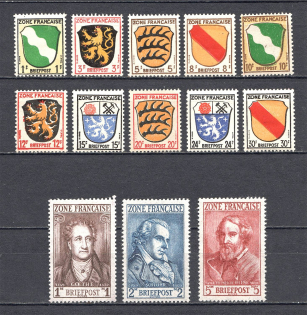 1945 Germany French Zone of Occupation (Full Set)
