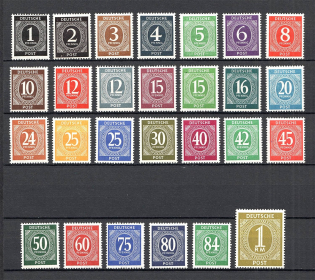 1946 Germany Allied Zone of Occupation (Full Set)