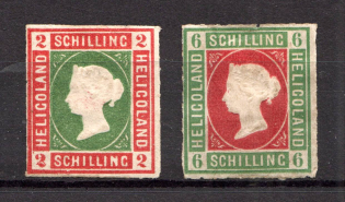 1867-73 Heligoland Germany (Old Forgery)