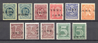 1920-21 Germany Joining of Silesia (Print Error)