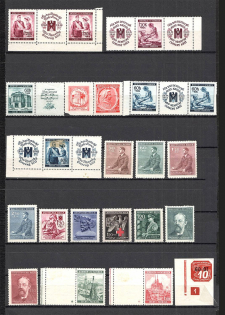 Bohemia and Moravia Group of Stamps (2 Scans)