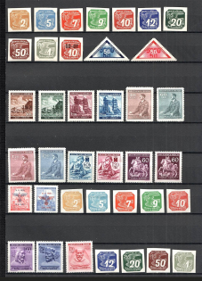 1939-43 Bohemia and Moravia (Full Sets, MNH)
