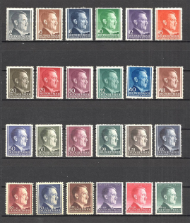 1941-43 General Government (Full Sets, MH/MNH)
