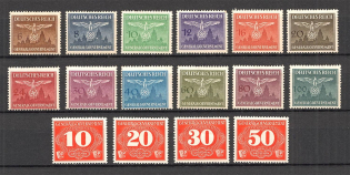 1940-43 General Government Official Stamps (Full Sets, MNH/MLH)