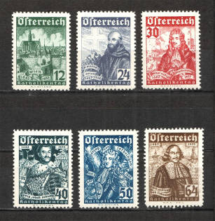 1933 Austria (CV $520, Full Set)